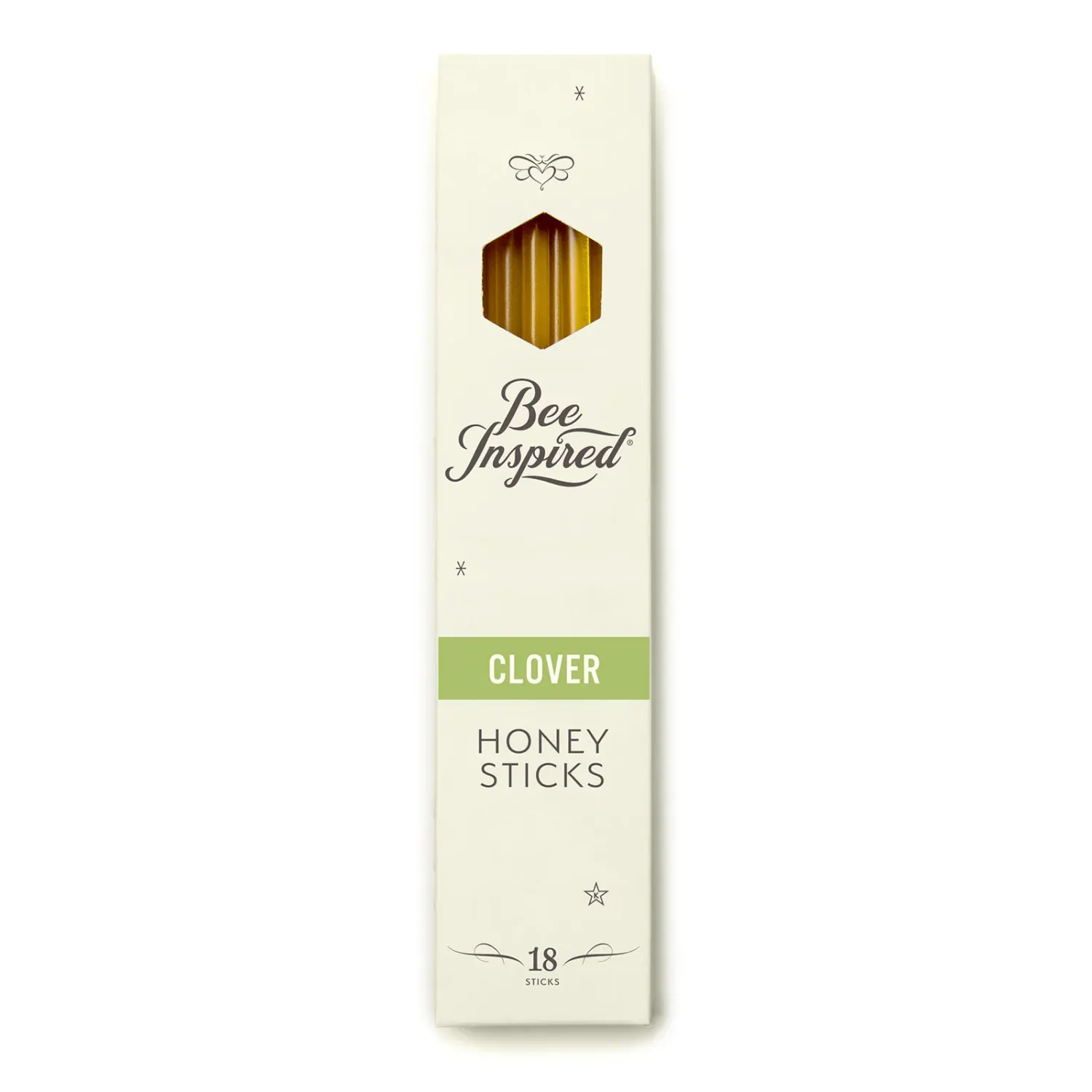 Raw Honey Sticks: Clover