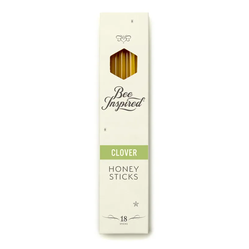 Raw Honey Sticks: Clover