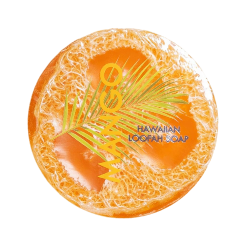 Mango Loofah Soap w/ Sea Salt &amp; Kukui Oil