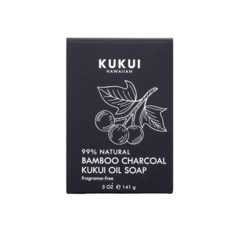 Bamboo Charcoal Kukui Oil Face &amp; Body Soap