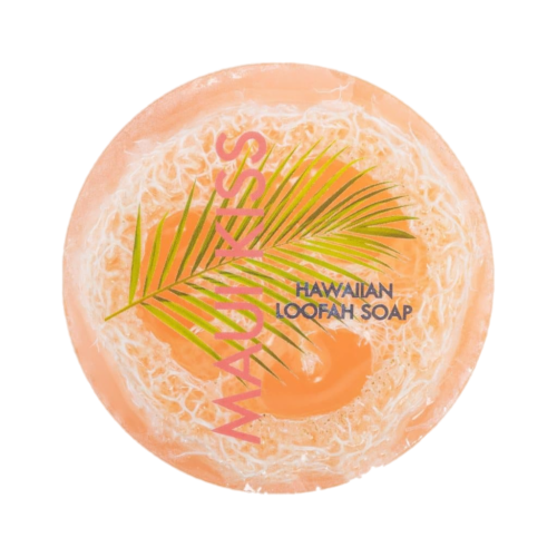 Maui Kiss Loofah Soap w/ Sea Salt &amp; Kukui Oil