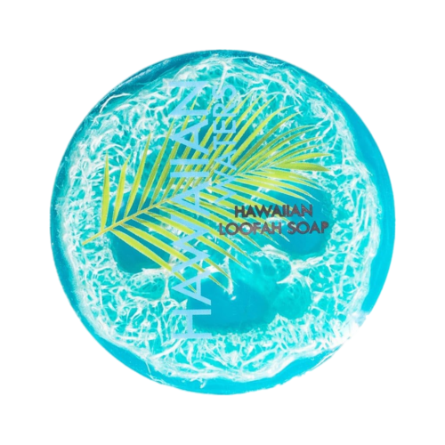 Hawaiian Waters Loofah Soap w/ Sea Salt &amp; Kukui Oil