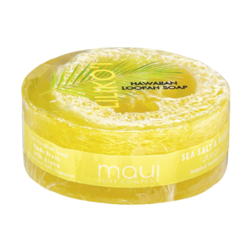 Liliko'i Loofah Soap w/ Sea Salt &amp; Kukui Oil