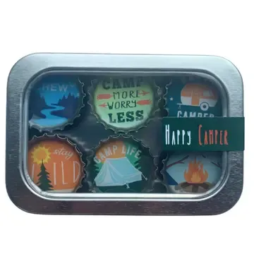 Happy Camper Magnets