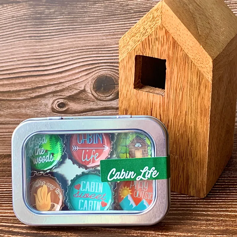 Cabin Life Magnets