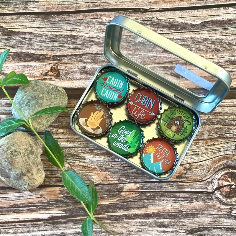 Cabin Life Magnets