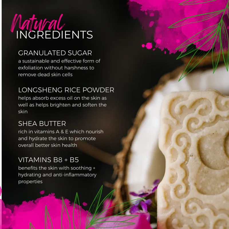Coconut Sugar Scrub Bar