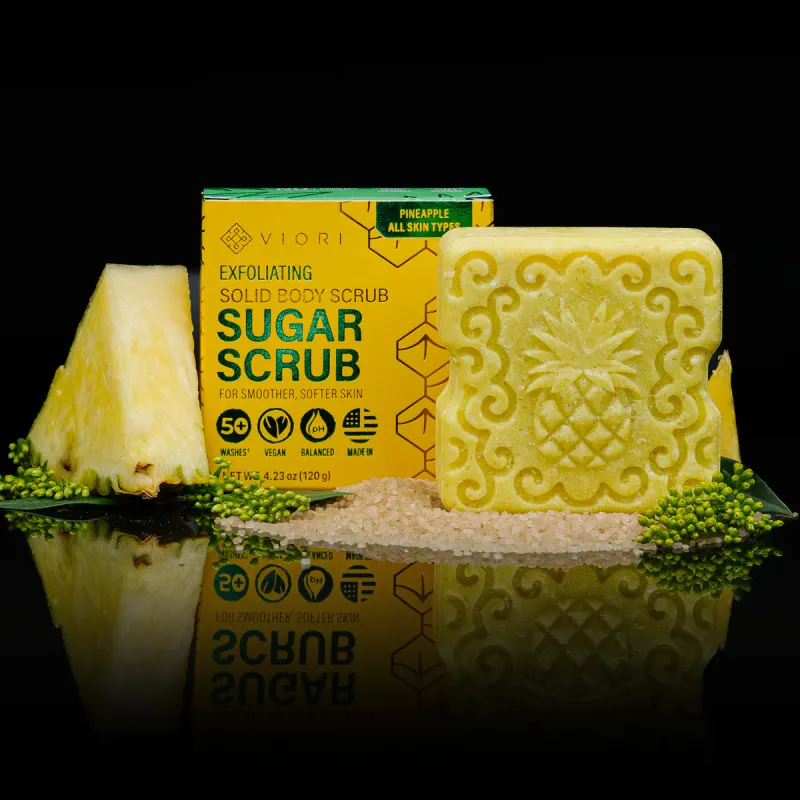 Pineapple Sugar Scrub Bar