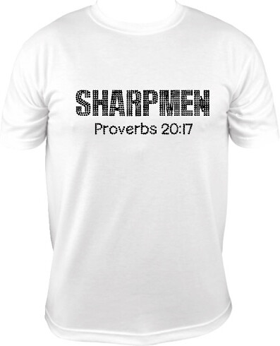 Sharpmen White T-Shirt