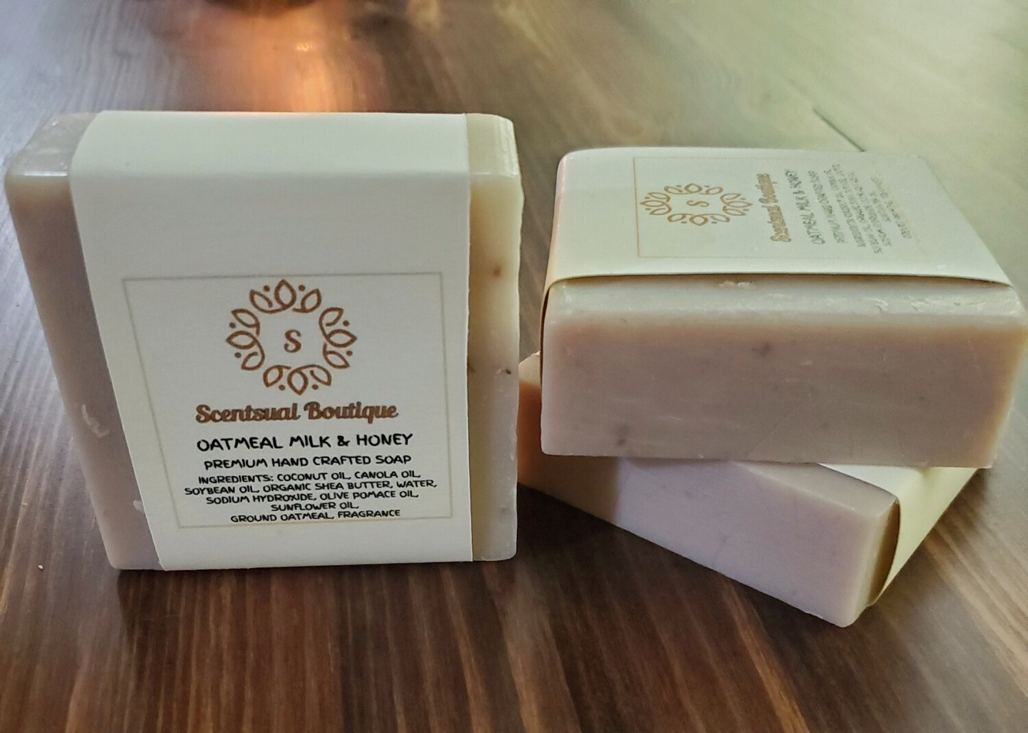 Oatmeal Milk &amp; Honey Premium Bar Soap