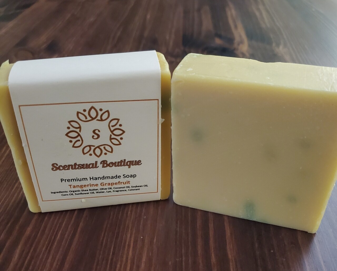 Tangerine Grapefruit Premium Bar Soap