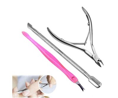 3pcs Cuticle Set