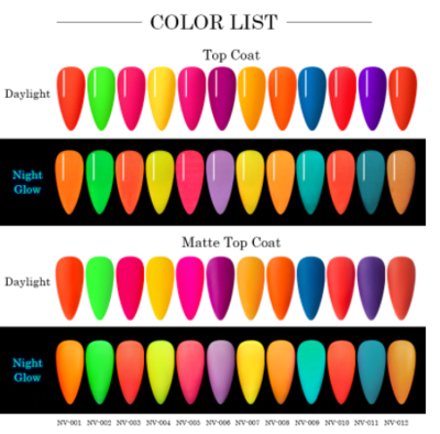 Glow In Dark Nail Gel Polish