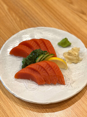 Wild Salmon Sashimi