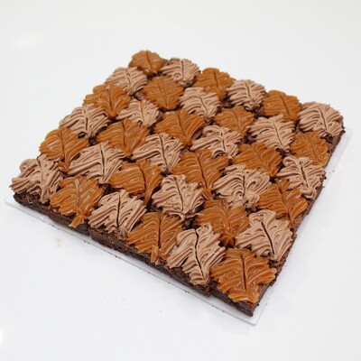 Mini Brownies Caja x 36 - 2 Toppings