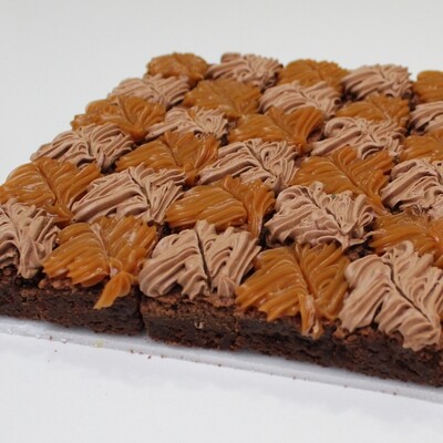 Mini Brownies Caja x 36 - 2 Toppings