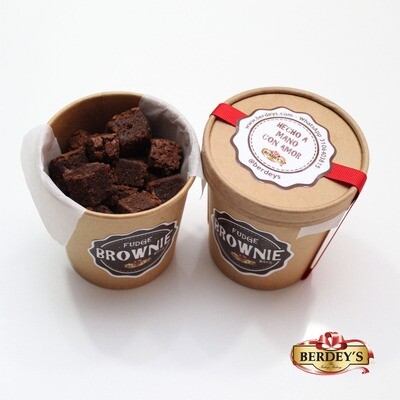 Fudge Brownie Bites Tarro Ecológico x 200 grs.