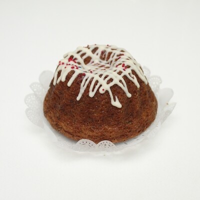 Bundt Cake Arándanos y Semillas de Amapola Individual