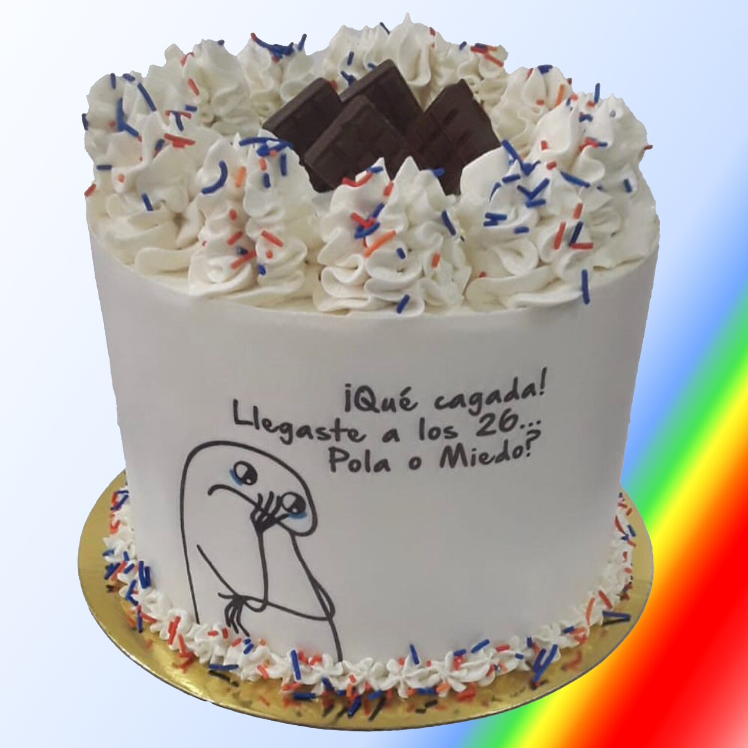 Torta personalizada MEME