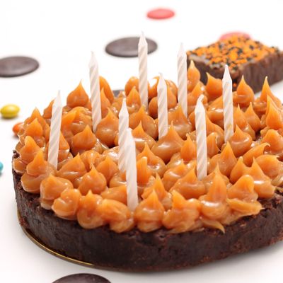 Torta Melcochuda de Brownie