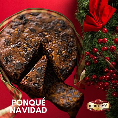 Ponqué de Navidad Berdeys