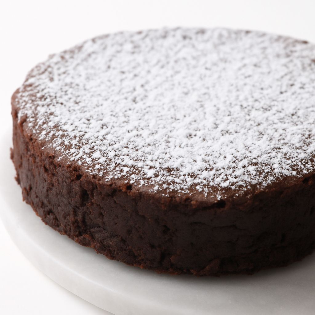 Brownie Clásico Fudge con Toque de Azúcar