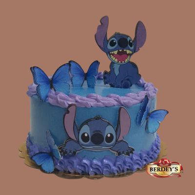 Torta Stitch Aventuras Azules