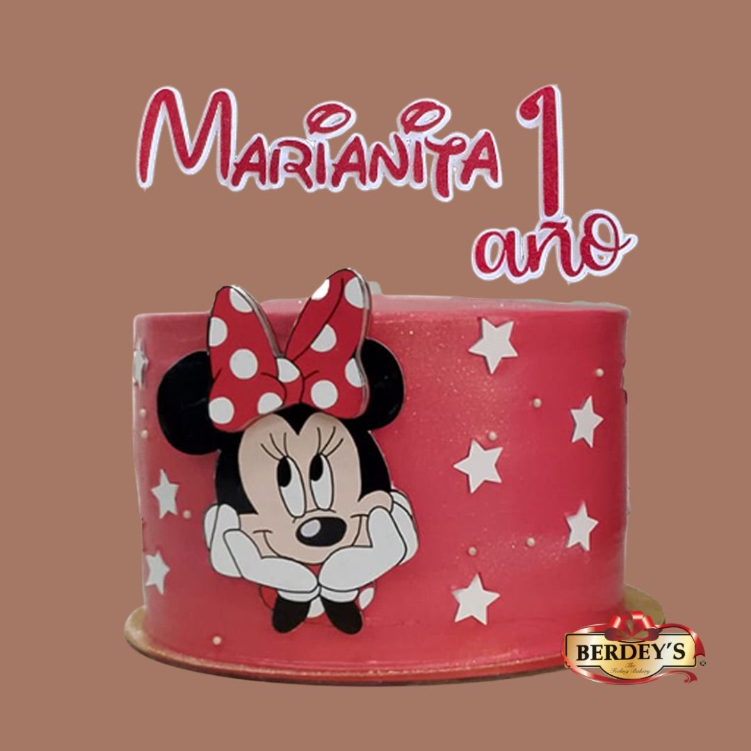 Baby Cake Minnie Dulzura Natural – sin azúcar y sin gluten (Bogotá)