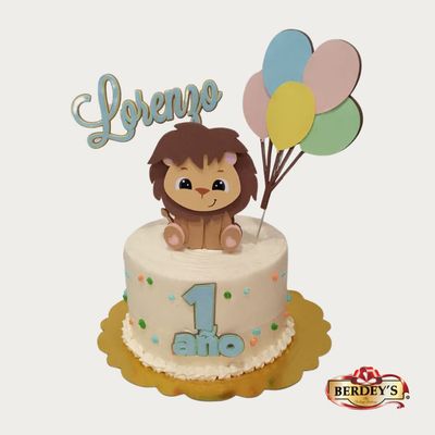 Torta Leoncito del Primer Año