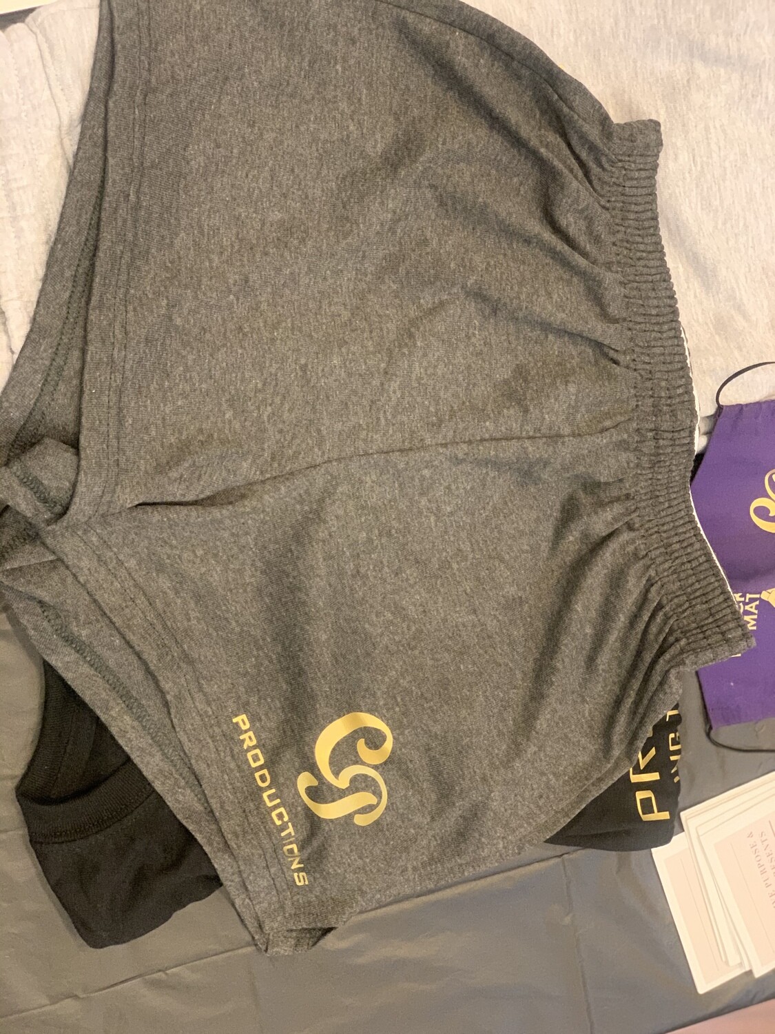 Womens Charcoal CP Sports Shorts