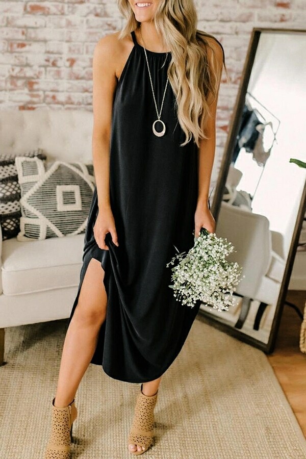 Long Black Dress