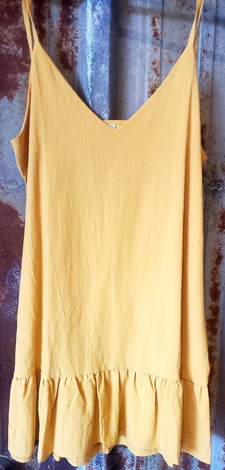 Yellow Sun Dress Xl