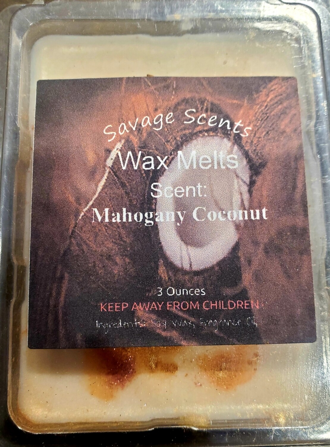Mahogany Coconut Wax Melts