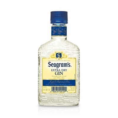 SEAGRAMS EXTRA DRY GIN 375ml