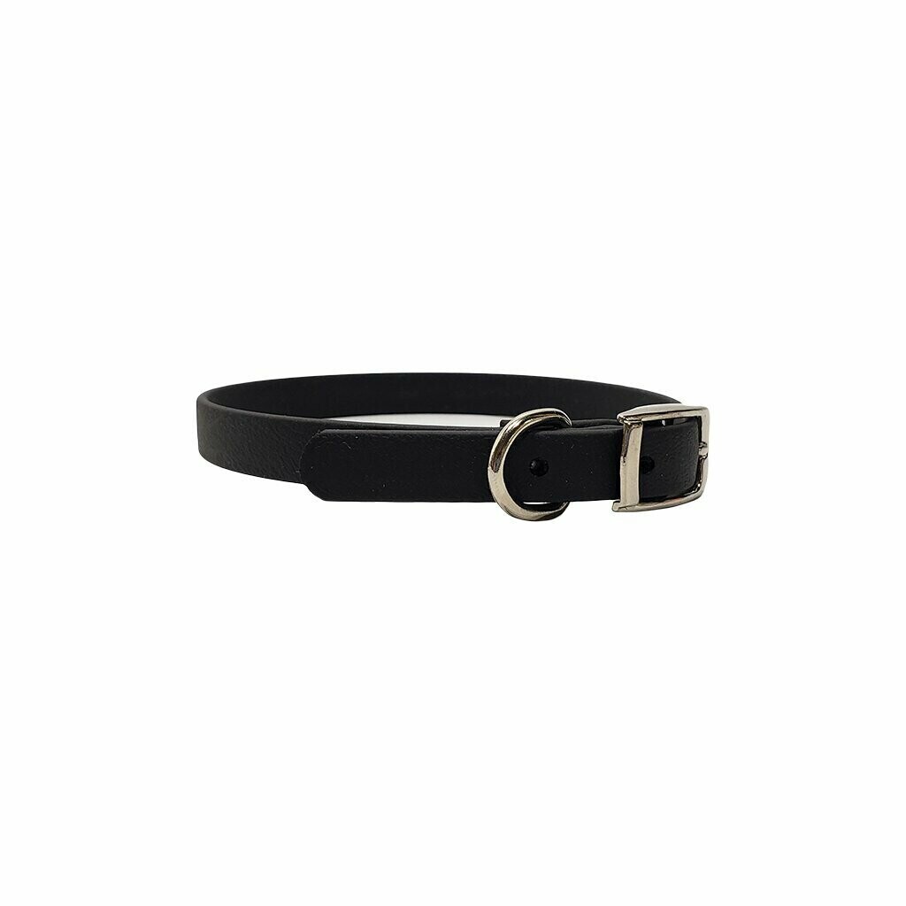 Puppy Flat Collar, Color: Black