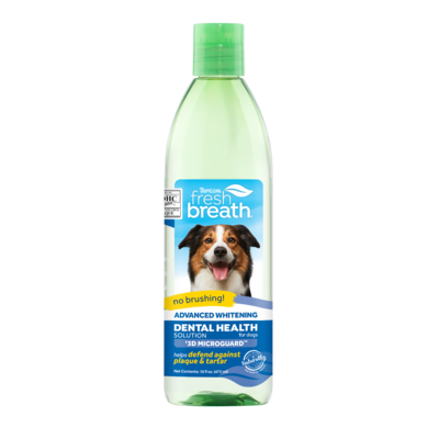 TropiClean Fresh Breath Advanced Whitening Dental Health Solution