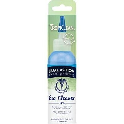 TropiClean Dual Action Ear Cleaner