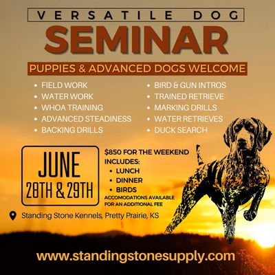 Versatile Dog Seminar 2025