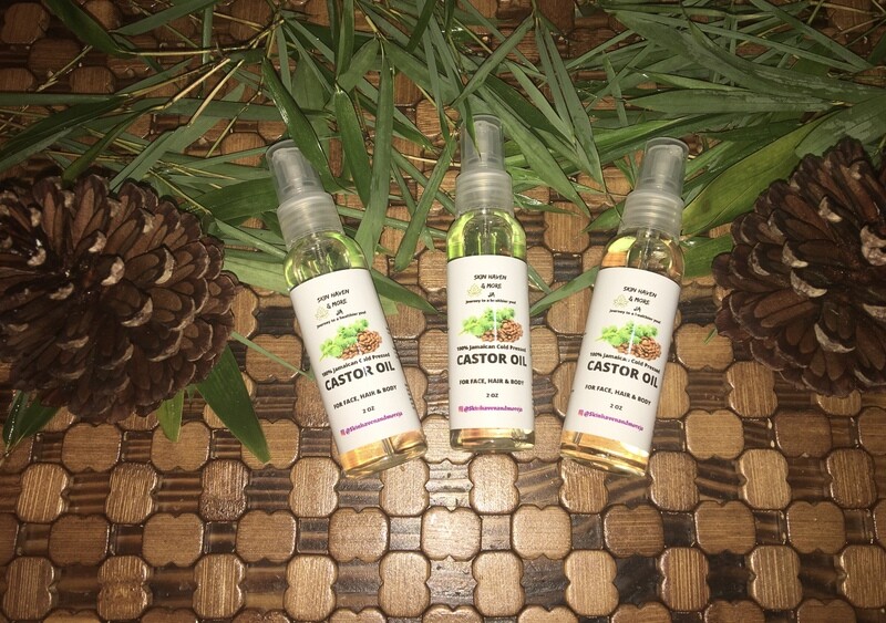 100% Jamaican Cold Pressed Castor Oil