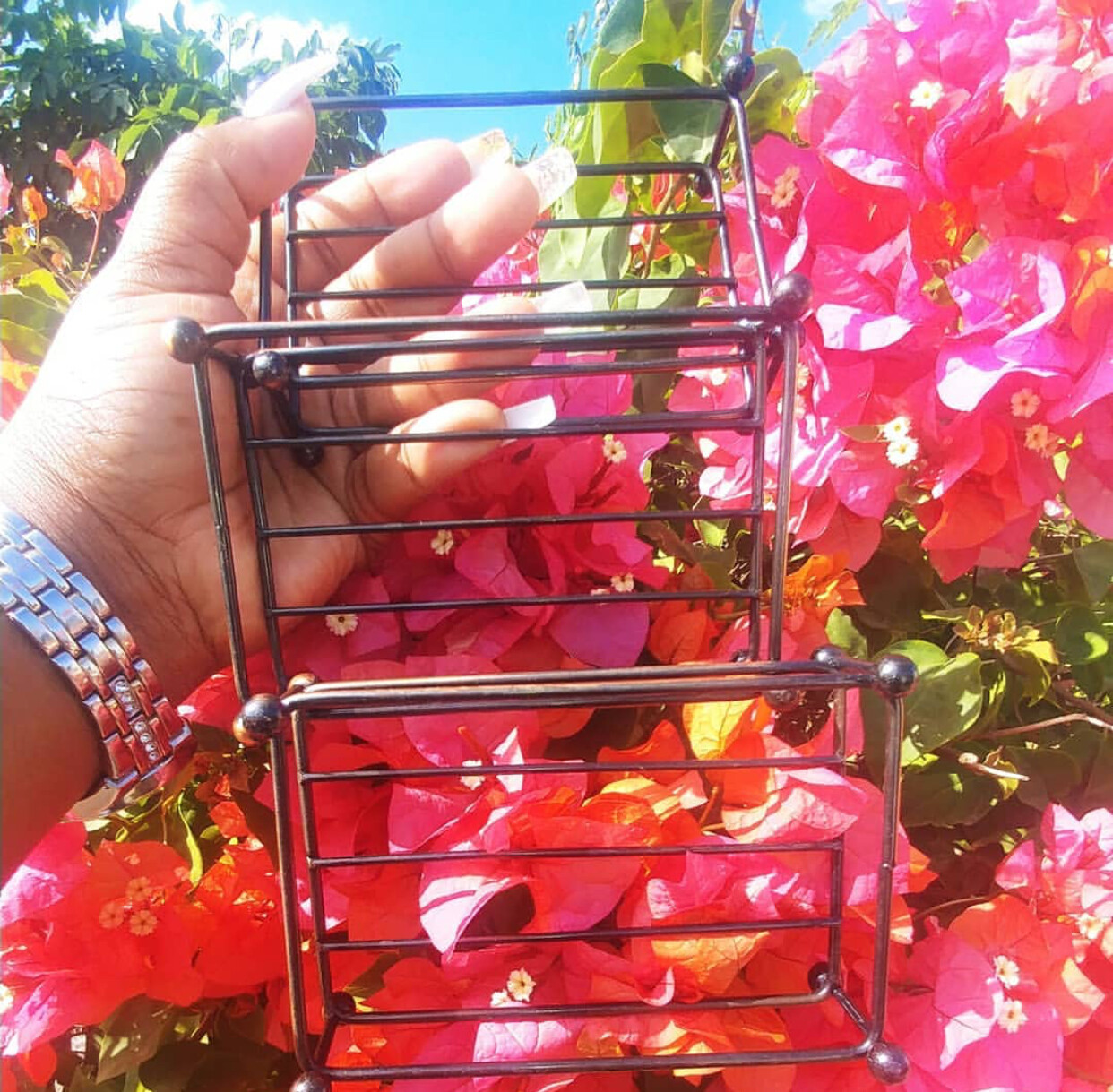 Rustic Metal Soap Tray