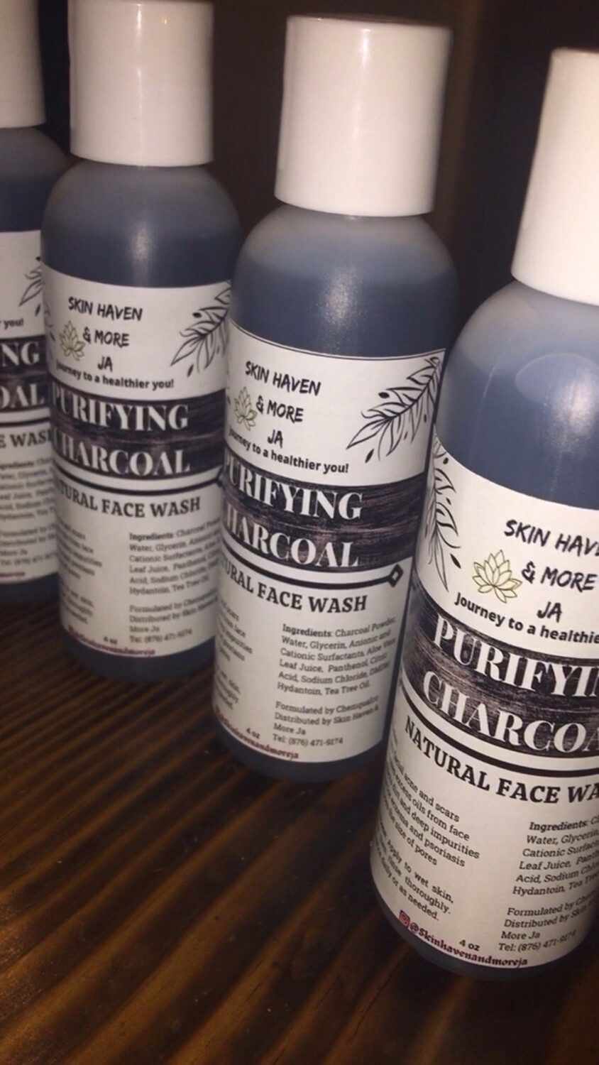 Purifying Charcoal Face Wash