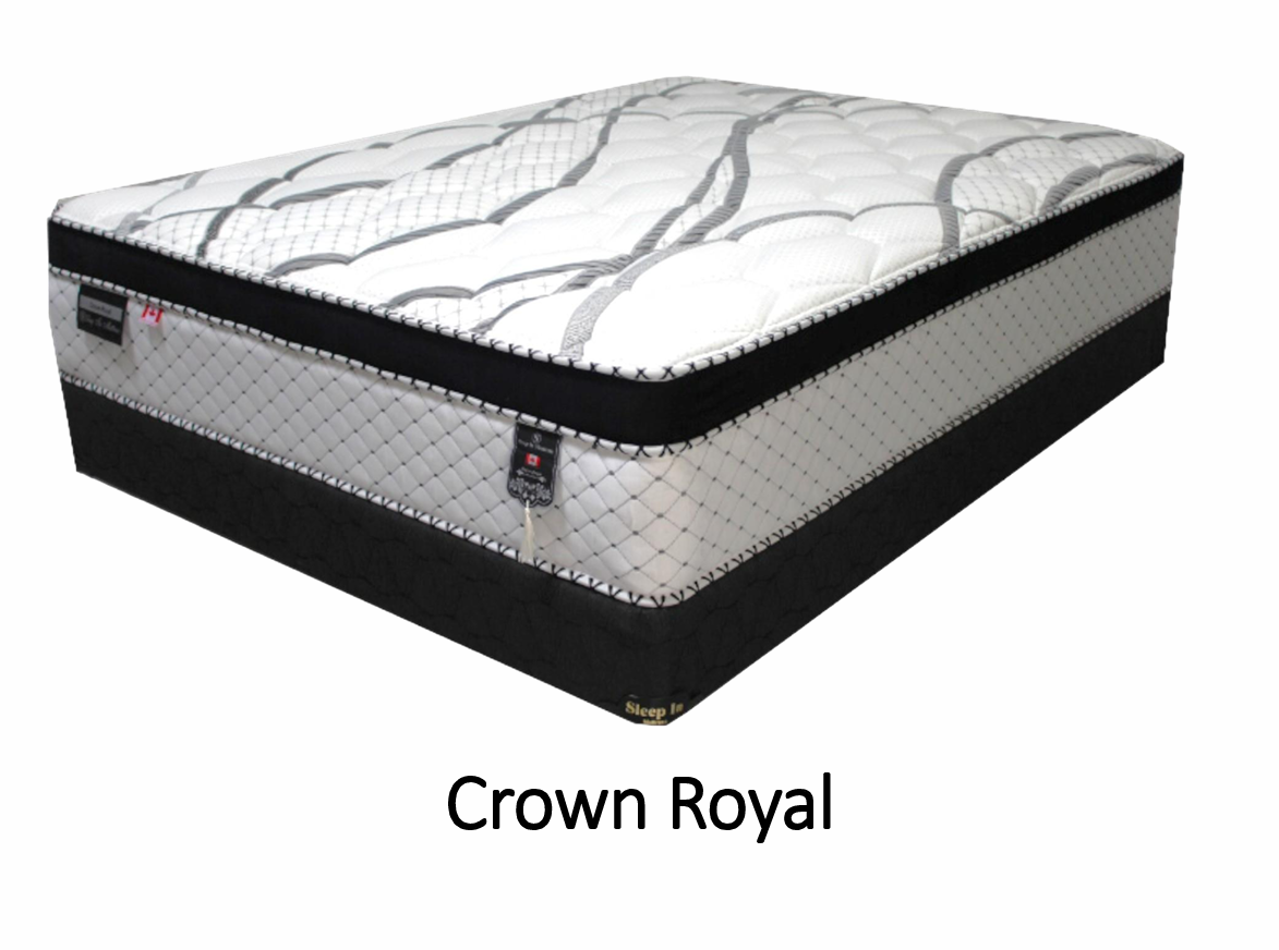 CROWN ROYAL One Sided True Plush Euro Top