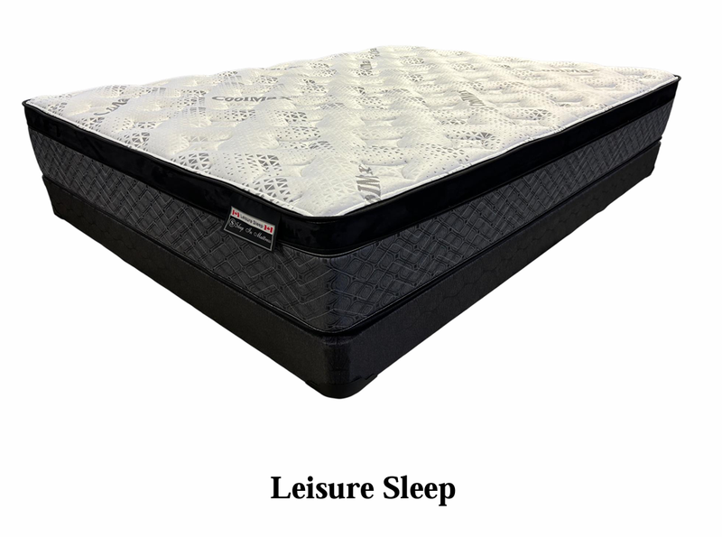 LEISURE SLEEP Gel Series 1-Side Ultra Firm Gel Euro Top