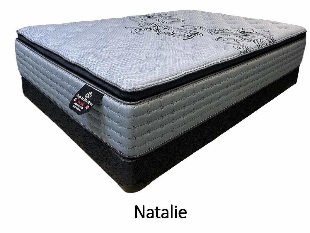 NATALIE Gel 1-Side Dome Style Plush Pillow Top