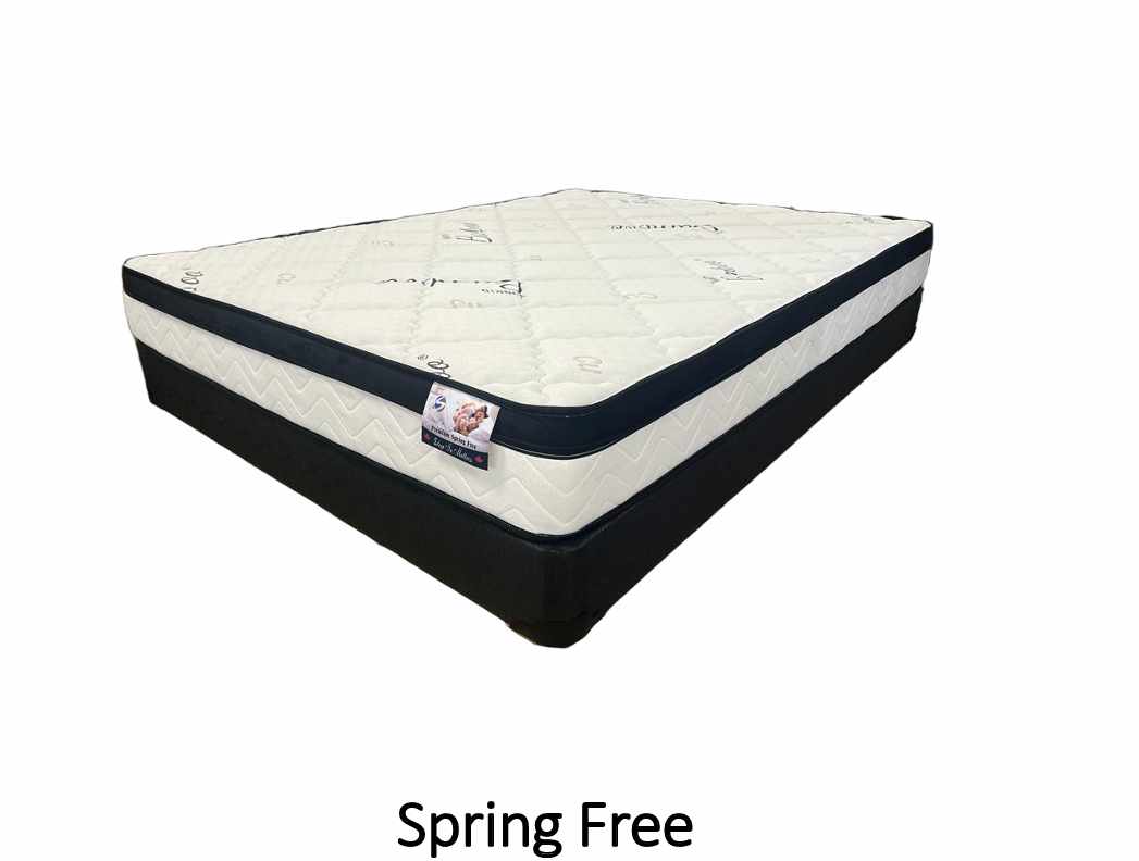 SPRING FREE One sided Euro Top Mattress
