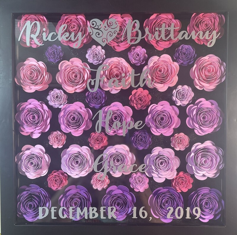 13x13 Customized Shadowbox