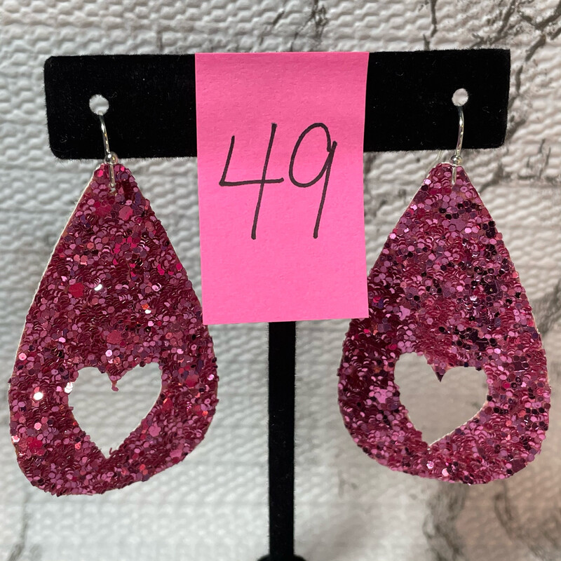 Valentine Faux Leather Earrings