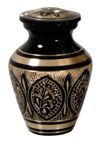 Ornate Black & Brass Keepsake