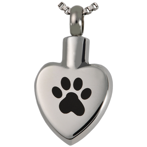 Remembrance Heart with Paw