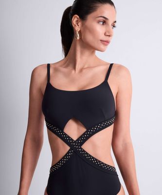 Aubade badpak black